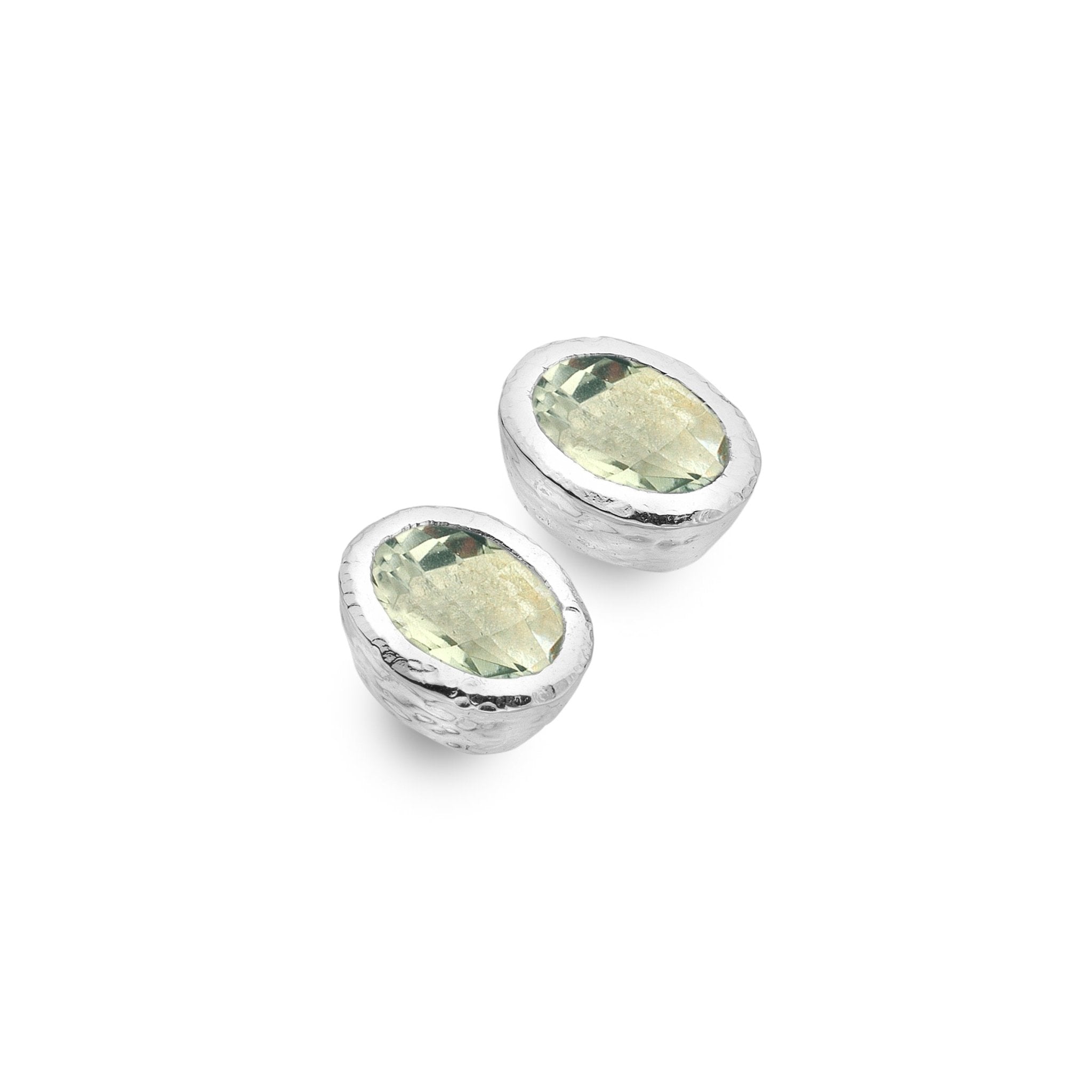 Ocean Soul Quartz Studs